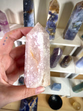 Load image into Gallery viewer, Flower Agate in Pink Amethyst
