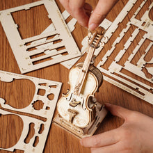 Load image into Gallery viewer, 3D Laser Cut Wooden Puzzle: Cello
