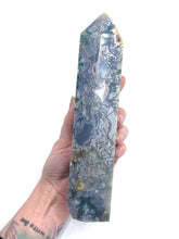 Load image into Gallery viewer, Amethyst in Moss Agate

