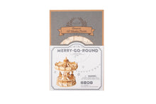 Load image into Gallery viewer, 3D Laser Cut Wooden Puzzle: Merry-Go-Round
