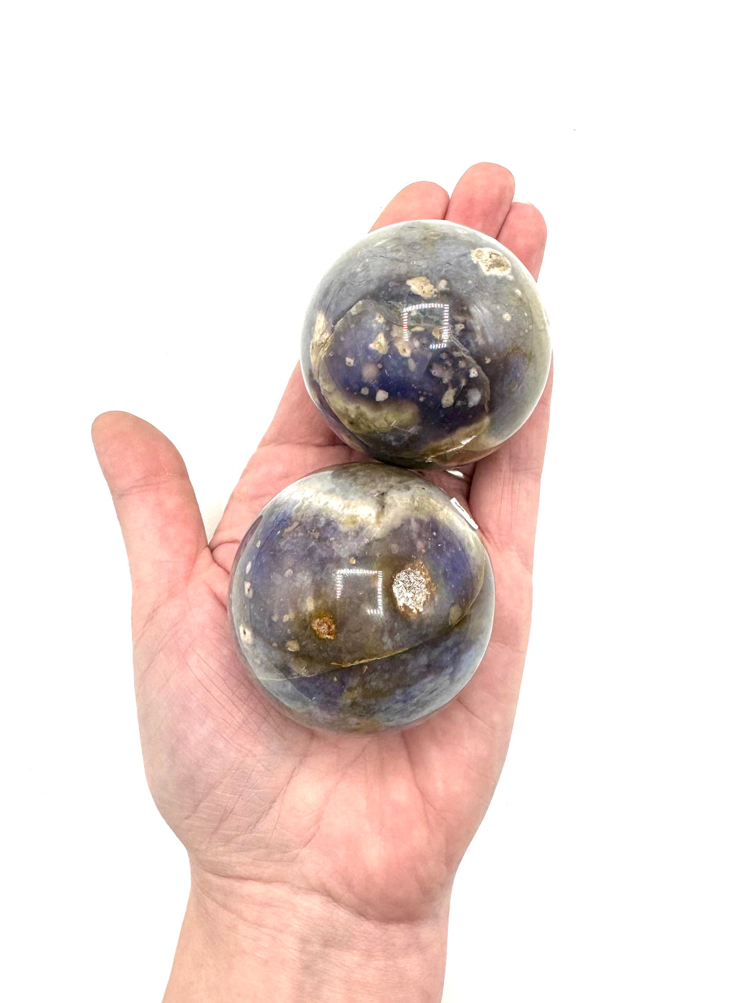 Purple Chalcedony Sphere