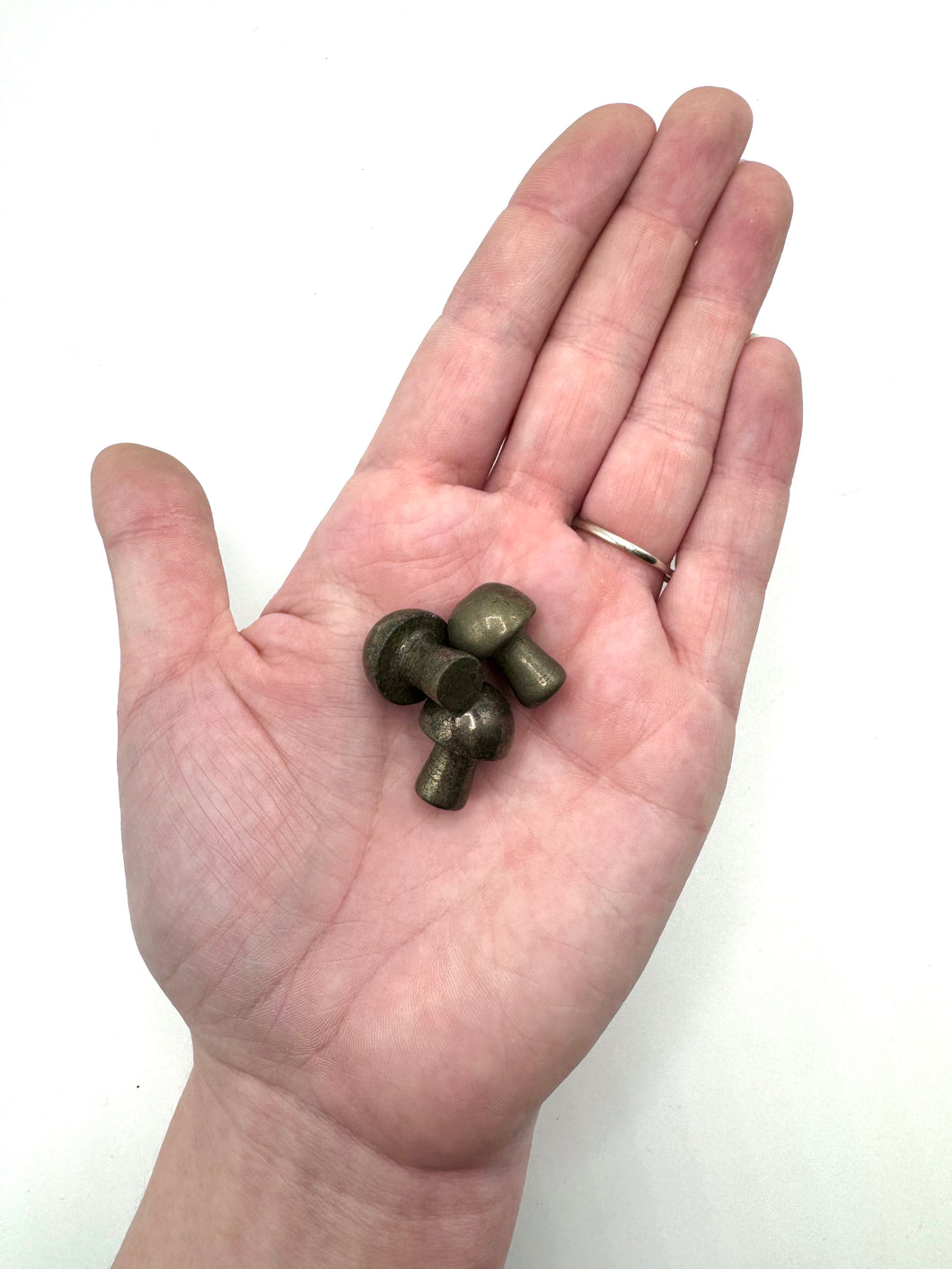 Mini Pyrite Mushroom