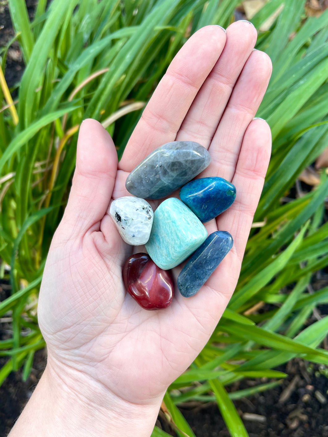 The Fool - New Beginnings, New Opportunities, and Taking Chances Tumbled Stones Set