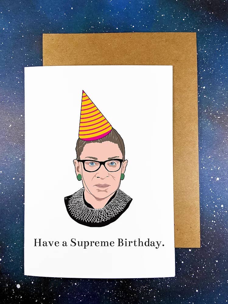 “Supreme Birthday” Ruth Bader Ginsburg Birthday