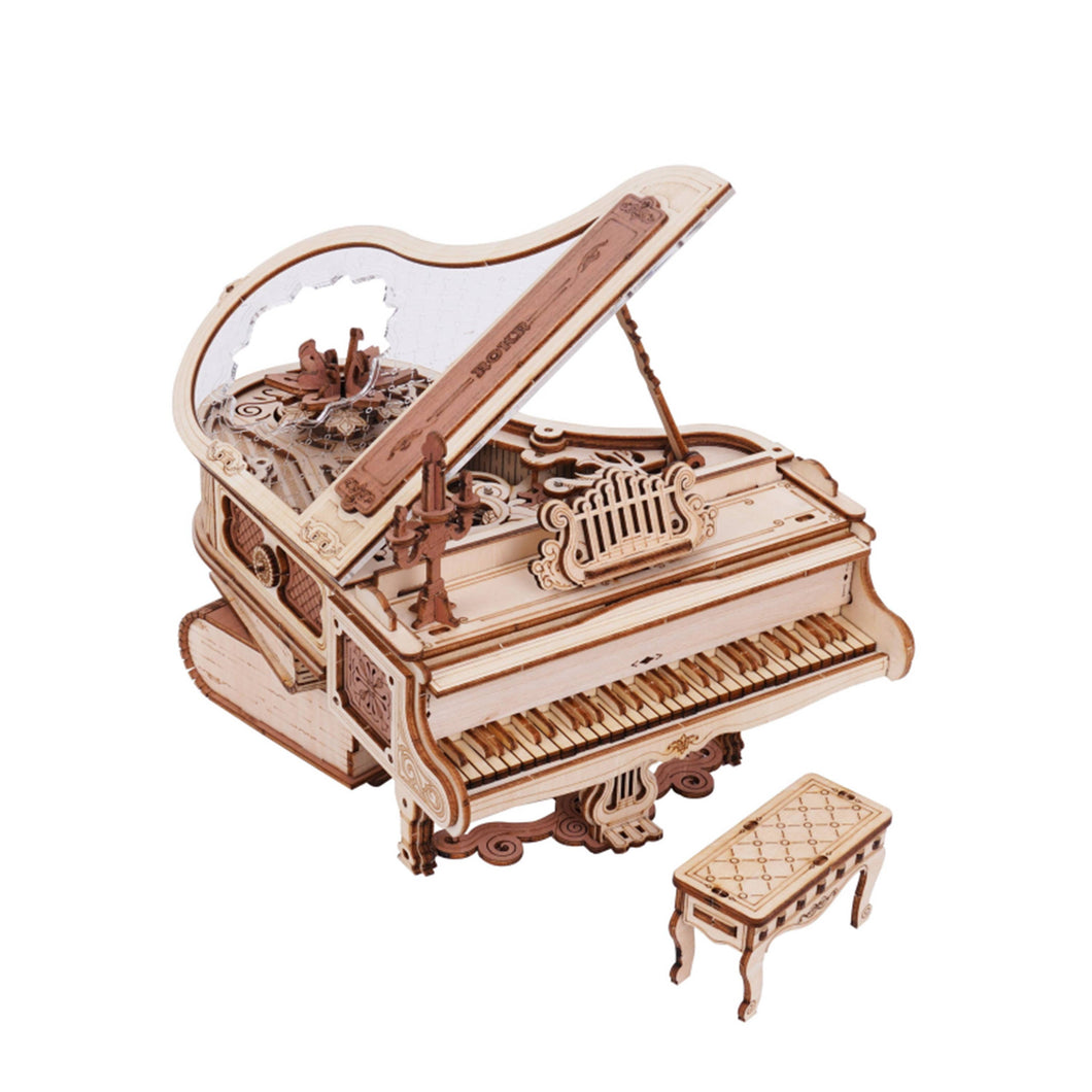 DIY Mechanical Music Box: Magic Piano