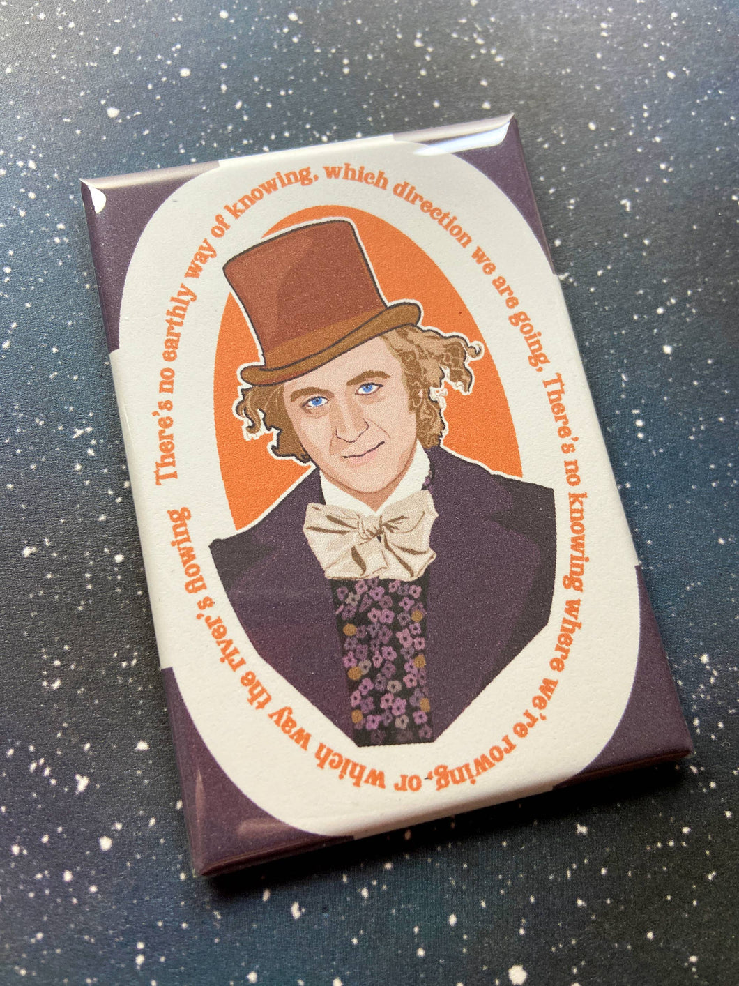 Willy Wonka Souvenir Magnet - Gene Wilder