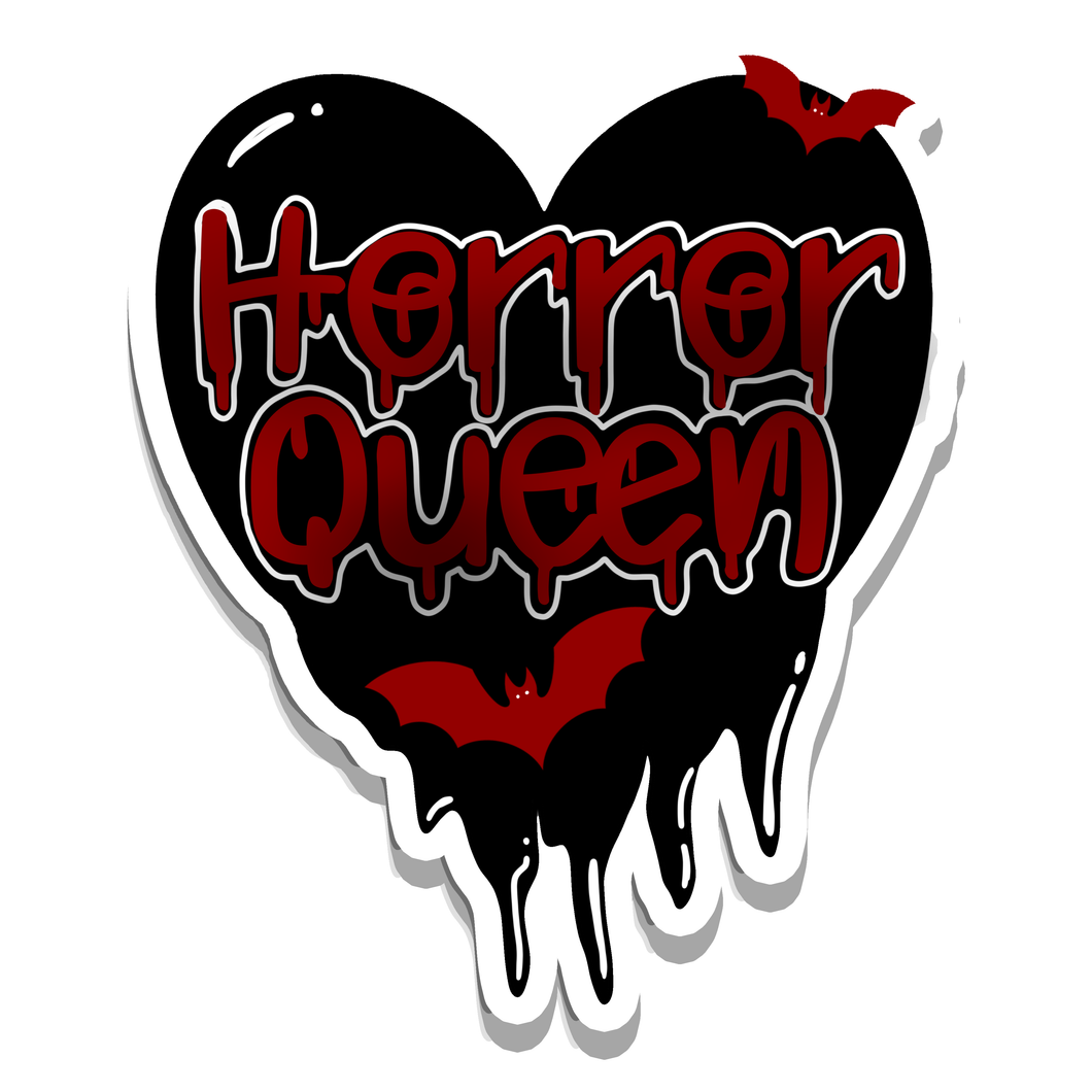 Gothic Horror Queen Vinyl Sticker | 3