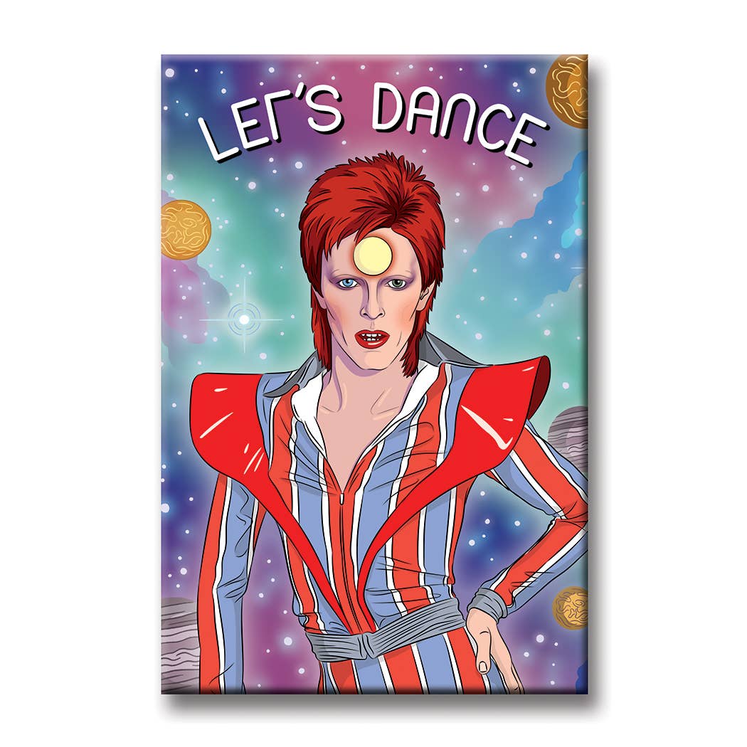 Bowie Let's Dance Magnet