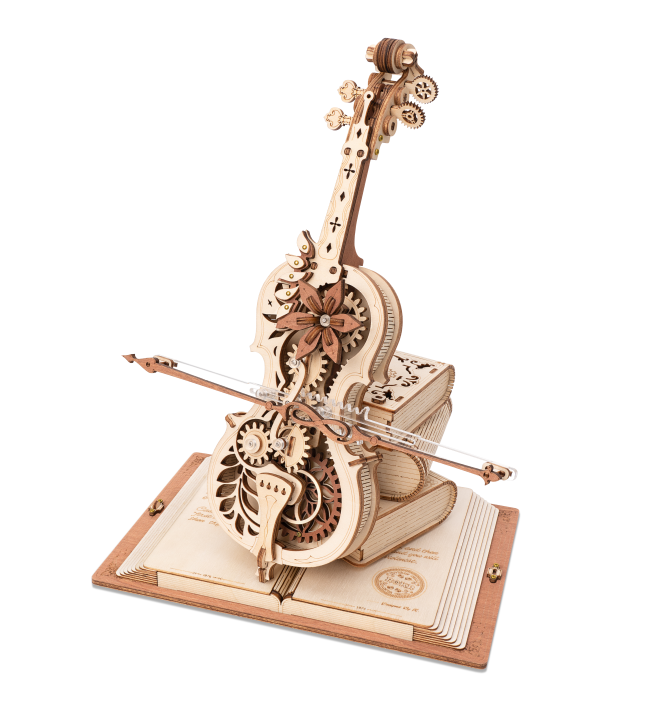 DIY Mechanical Music Box: Magic Cello