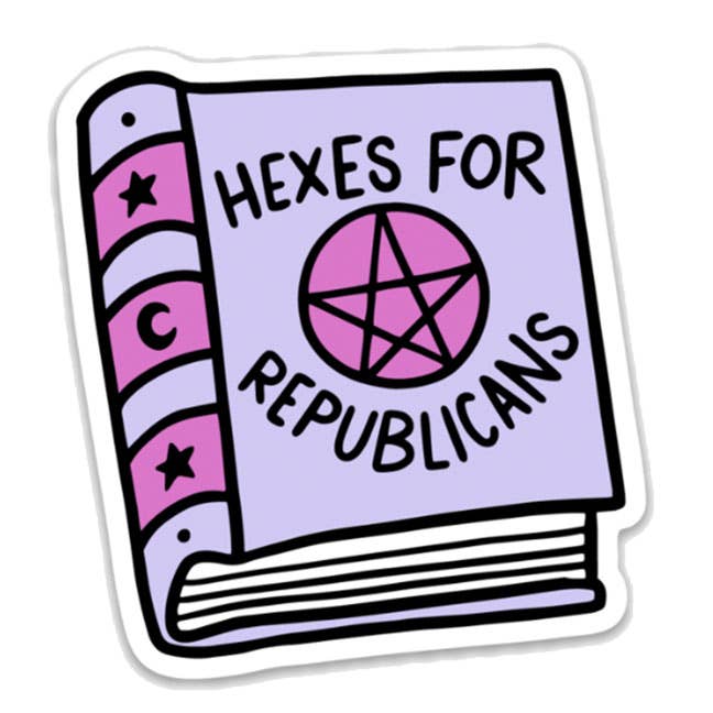 Hexes For Republicans Sticker
