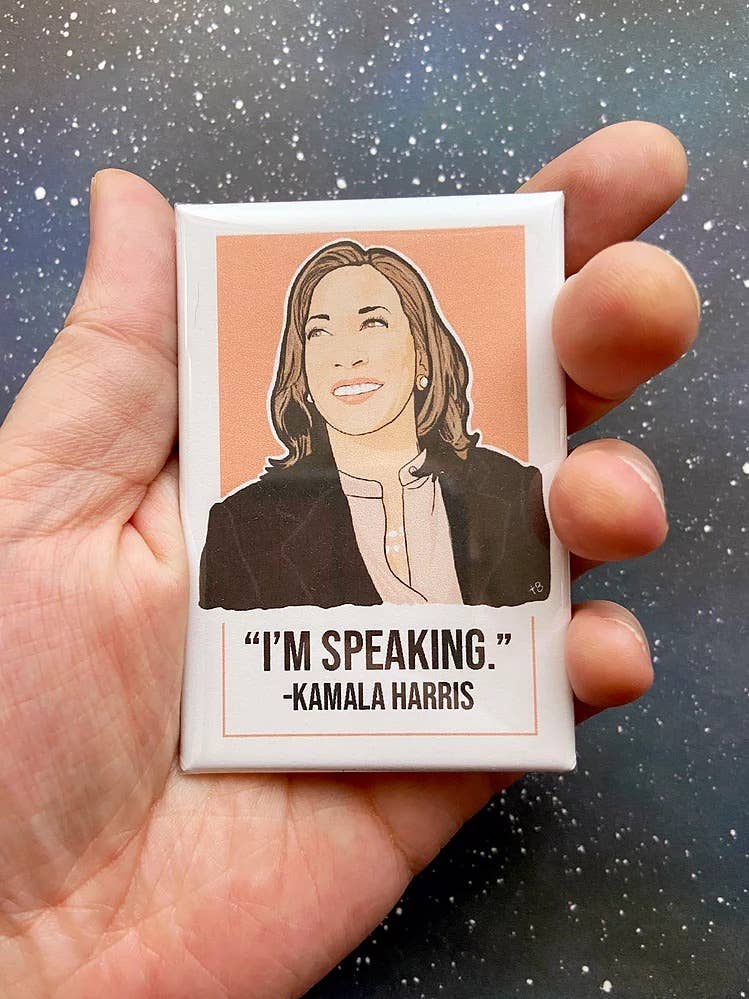 “I’m Speaking” Kamala Harris Souvenir Magnet