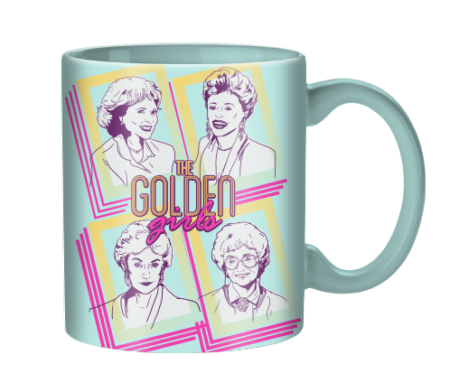 Golden Girls Retro Squares - 20oz Ceramic Mug