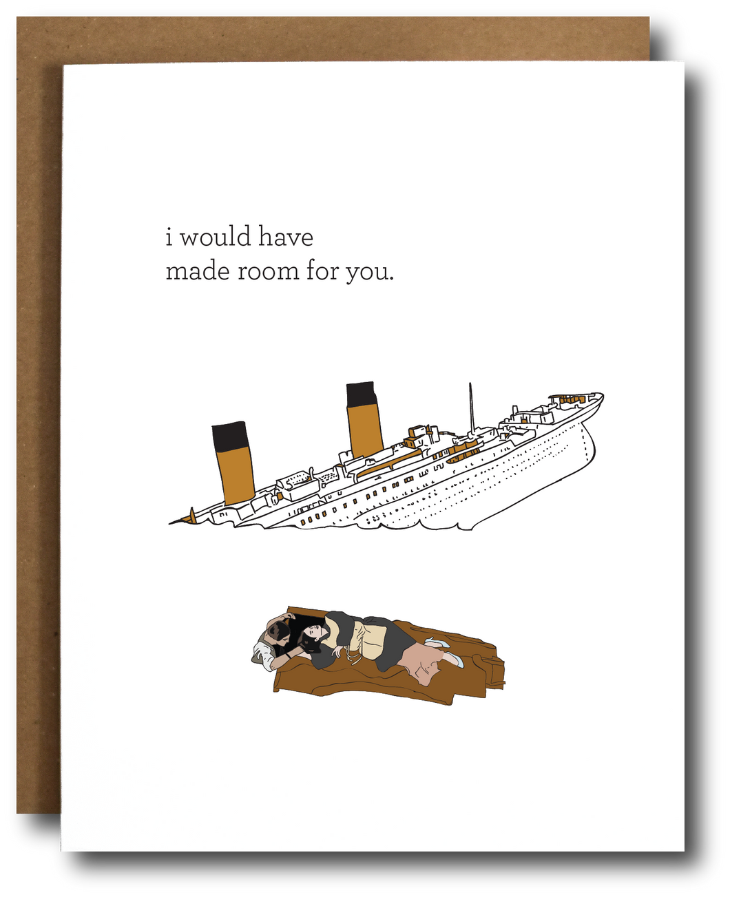 Stronger than Titanic Love Funny Valentine's Card