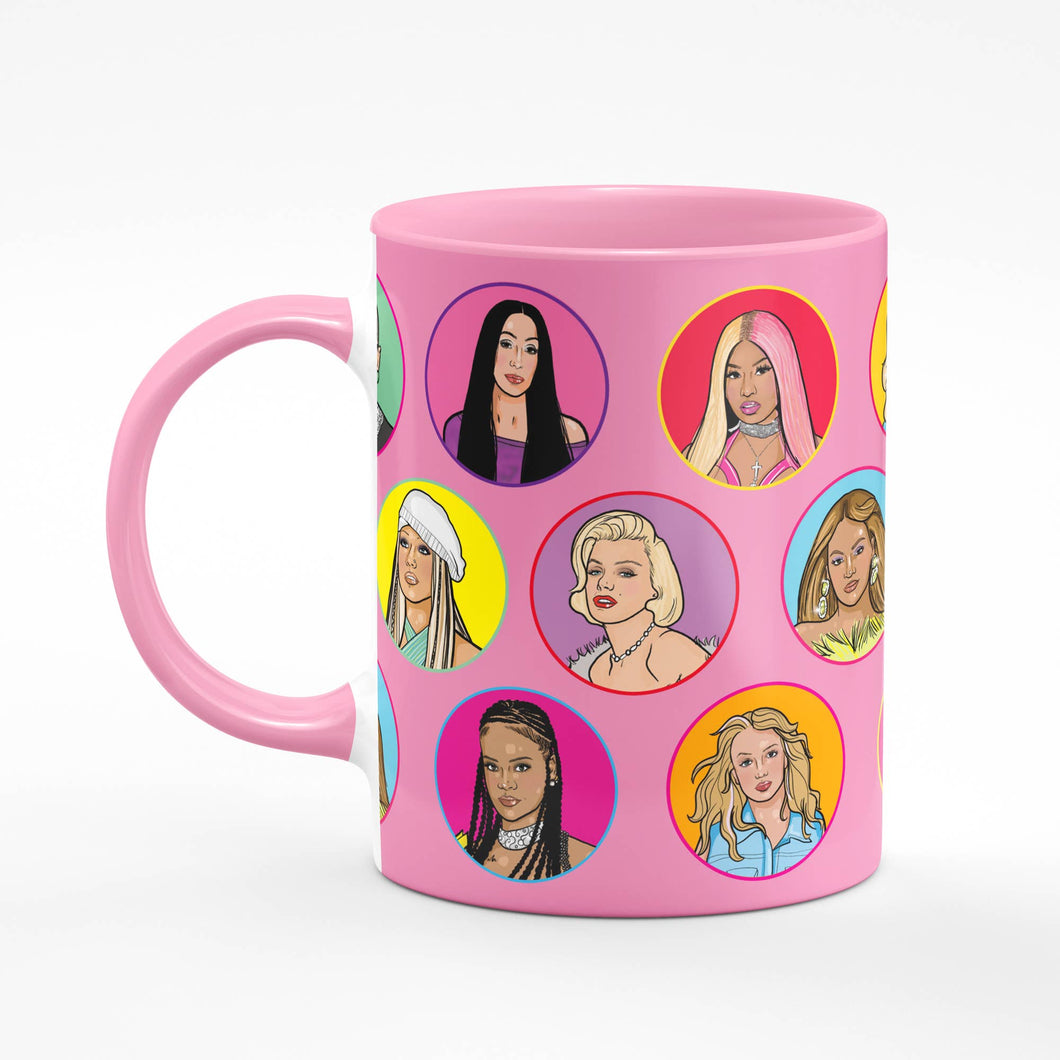 Iconic Women Pink Mug