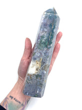 Load image into Gallery viewer, Amethyst in Moss Agate
